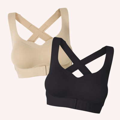 Reggiseno posturale Common Muse, senza ferretto e con chiusura davanti